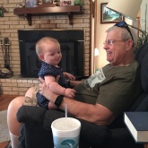 Grandpa Steve and Mabel